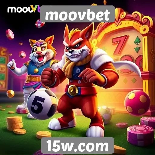 Variedade de jogos disponíveis na moovbet